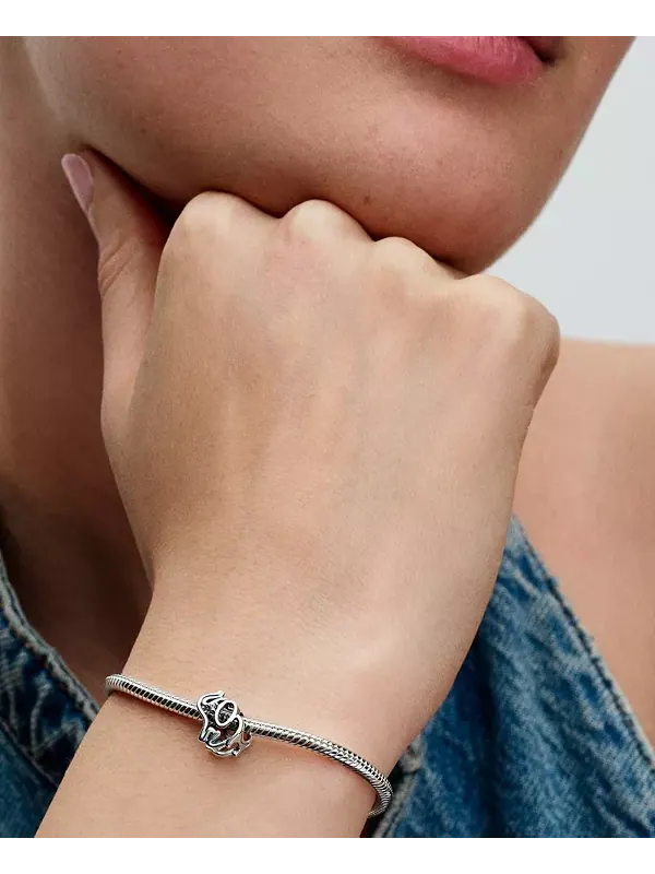 Ажурная подвеска в виде слона из стерлингового серебра Pandora — изображение 3 из 3, оттенок серебряный