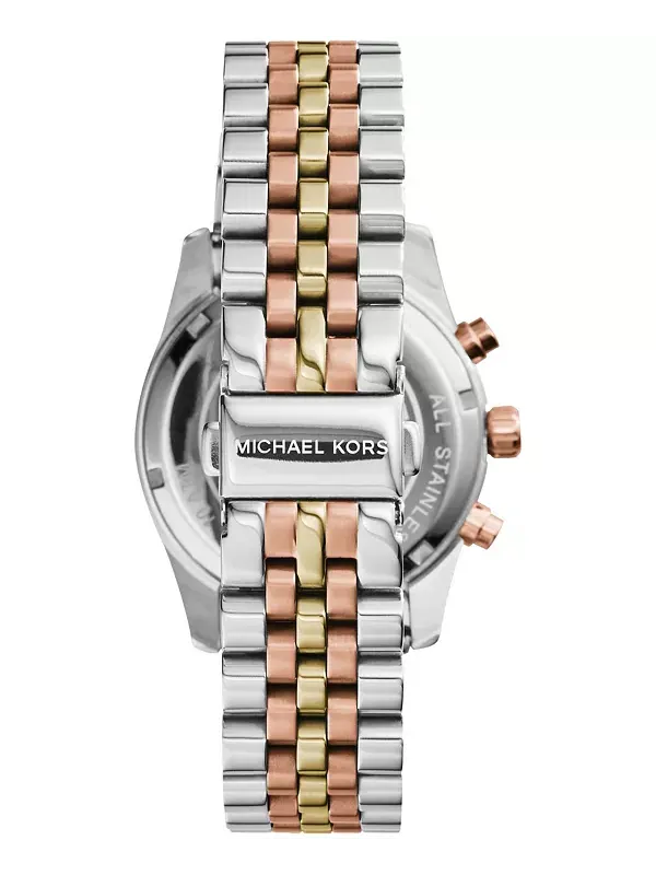 Женские трехцветные часы Lexington из нержавеющей стали 38 мм Michael Kors — изображение 2 из 4, оттенок мульти