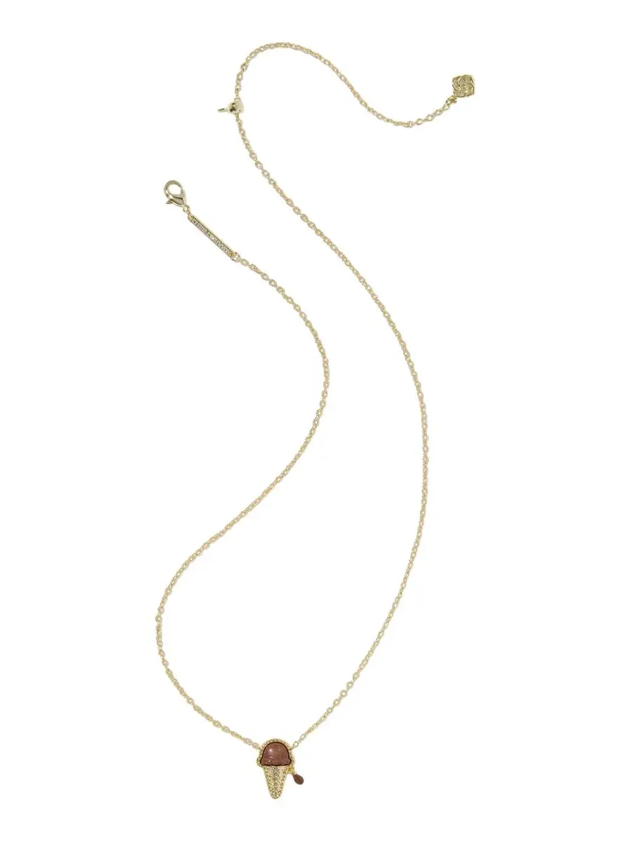Короткое колье с подвеской в виде мороженого из искусственного жемчуга Kendra Scott — изображение 2 из 5