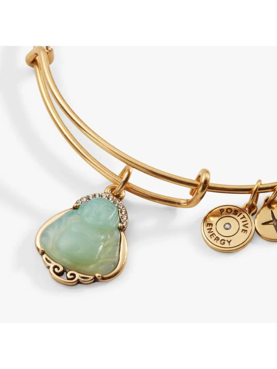 Браслет с подвеской в виде Будды Alex And Ani — изображение 2 из 3, оттенок золото