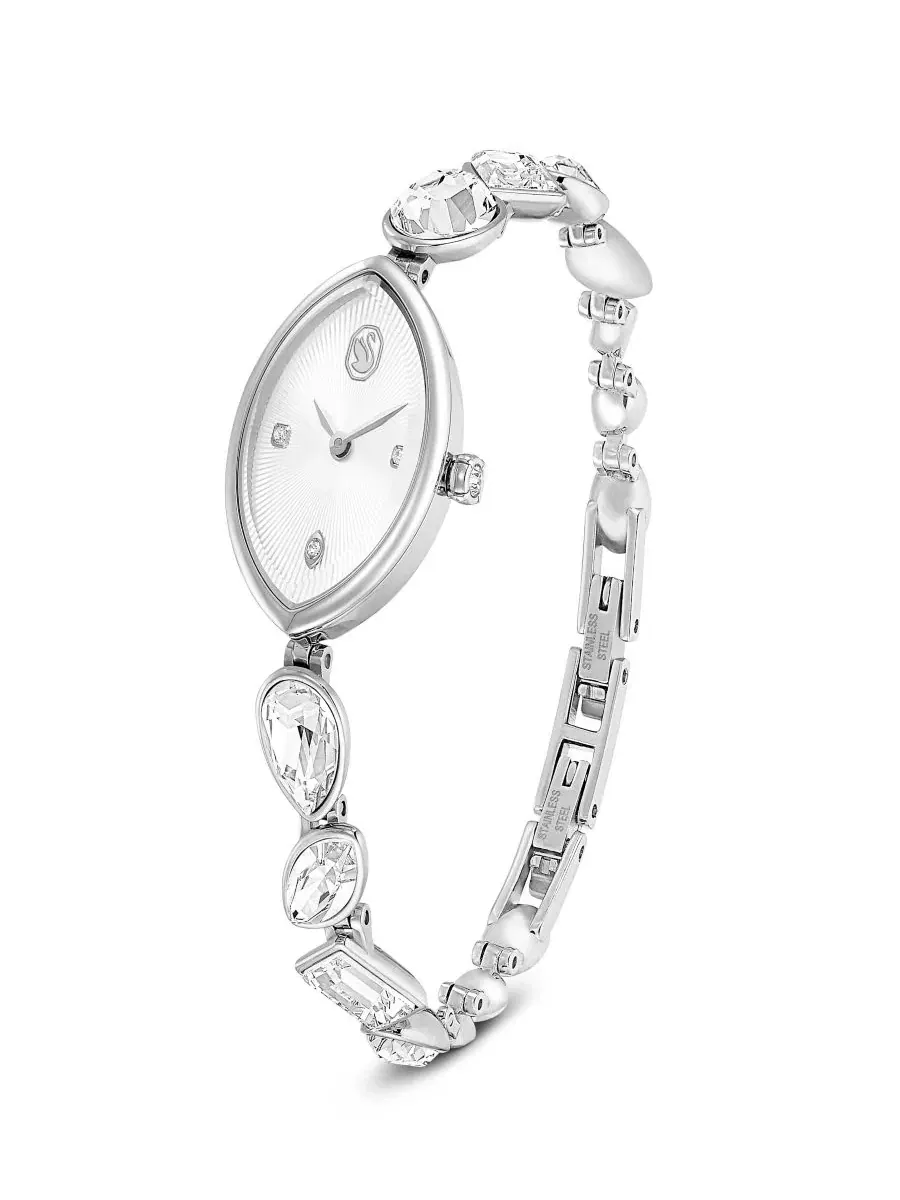 Женские часы Gema Crystal Bracelet Watch Swarovski — изображение 2 из 5, оттенок серебряный