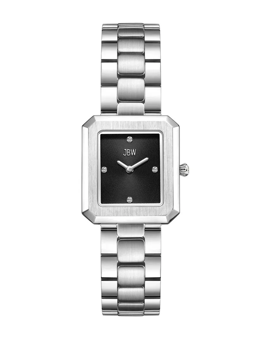 Женские часы Arc Swiss Quartz из нержавеющей стали, 23 мм Jbw — изображение 1 из 4, оттенок черный