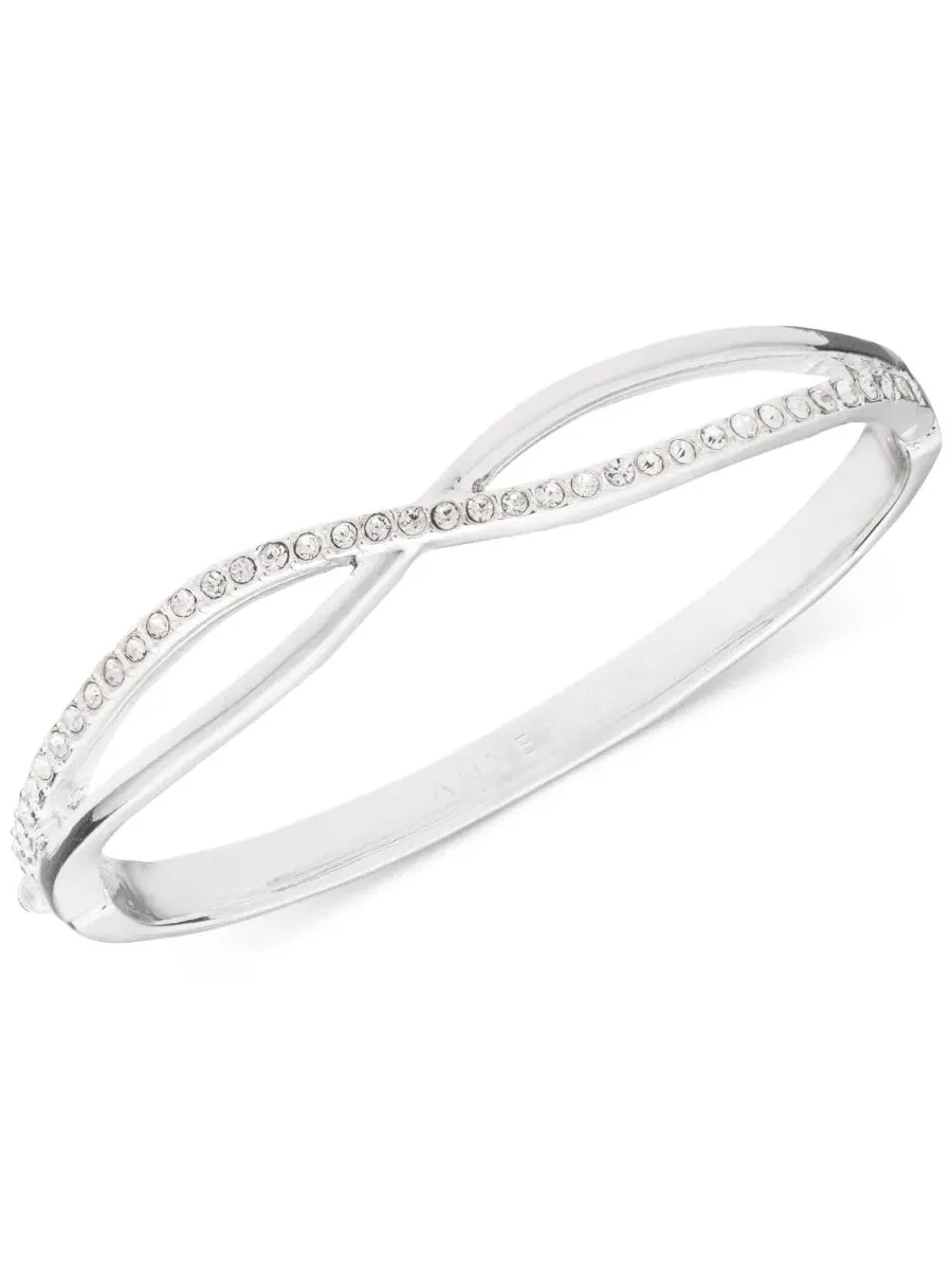 Коллекция браслетов из разноцветных смешанных камней Anne Klein — изображение 1 из 2, оттенок серебряный