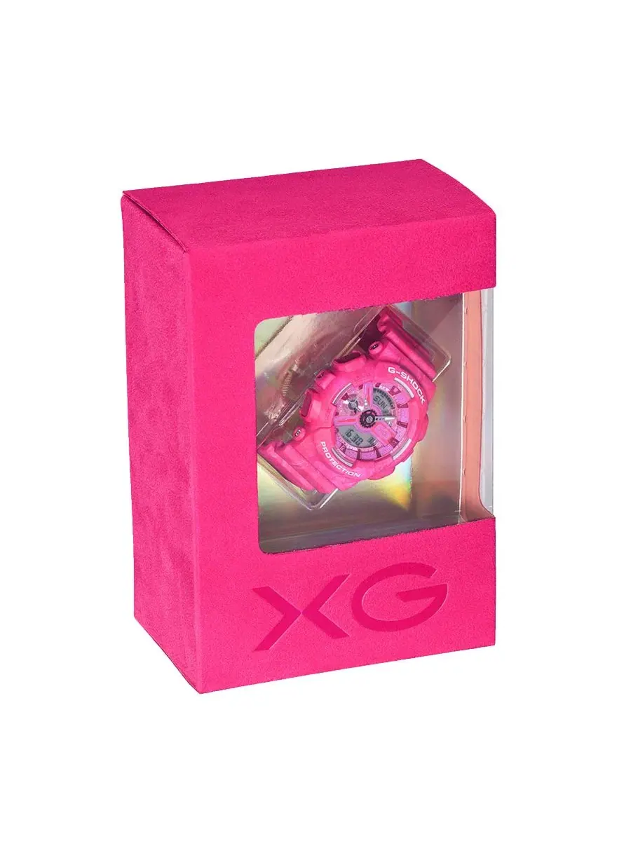 Женские часы из смолы, кварцевые, XG Limited Edition, 45,9 мм G-Shock — изображение 4 из 5, оттенок розовый