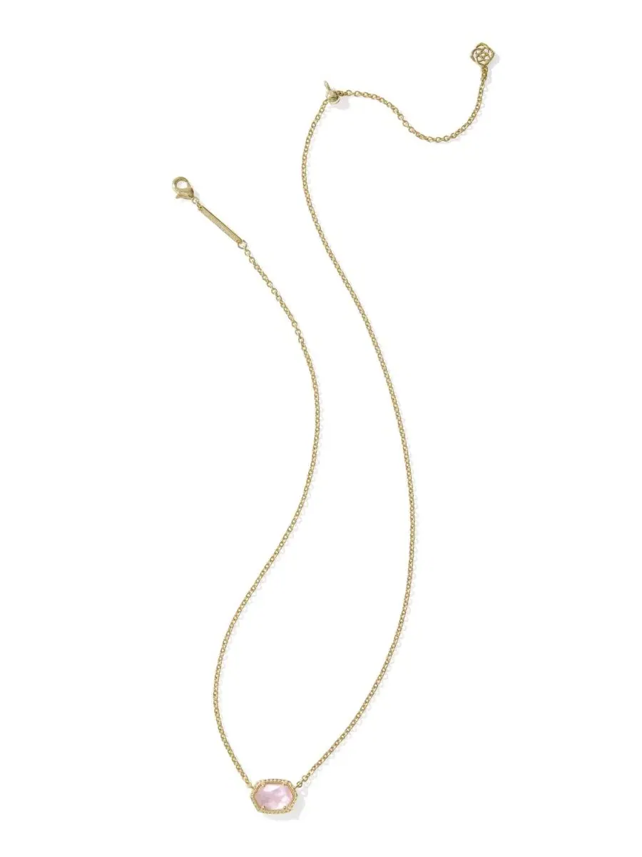 Подвеска-кулон Daphne Amazonite 14k Gold-Tone Over Brass Short Pendant Necklace Kendra Scott — изображение 2 из 3