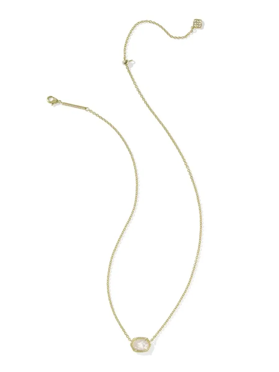 Подвеска-кулон Daphne Amazonite 14k Gold-Tone Over Brass Kendra Scott — изображение 2 из 3, оттенок белый
