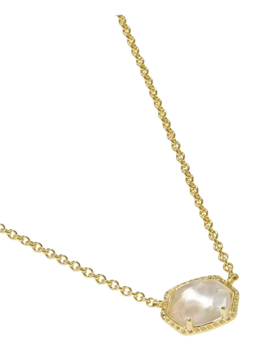 Подвеска-кулон Daphne Amazonite 14k Gold-Tone Over Brass Kendra Scott — изображение 3 из 3, оттенок белый