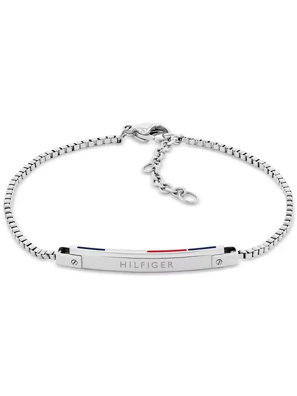 Браслет-Цепочка с линейным логотипом Tommy Hilfiger