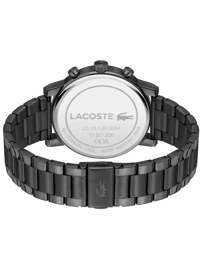 Мужские часы Replay Ionic Plated Black с браслетом из нержавеющей стали, 44 мм Lacoste — изображение 3 из 6