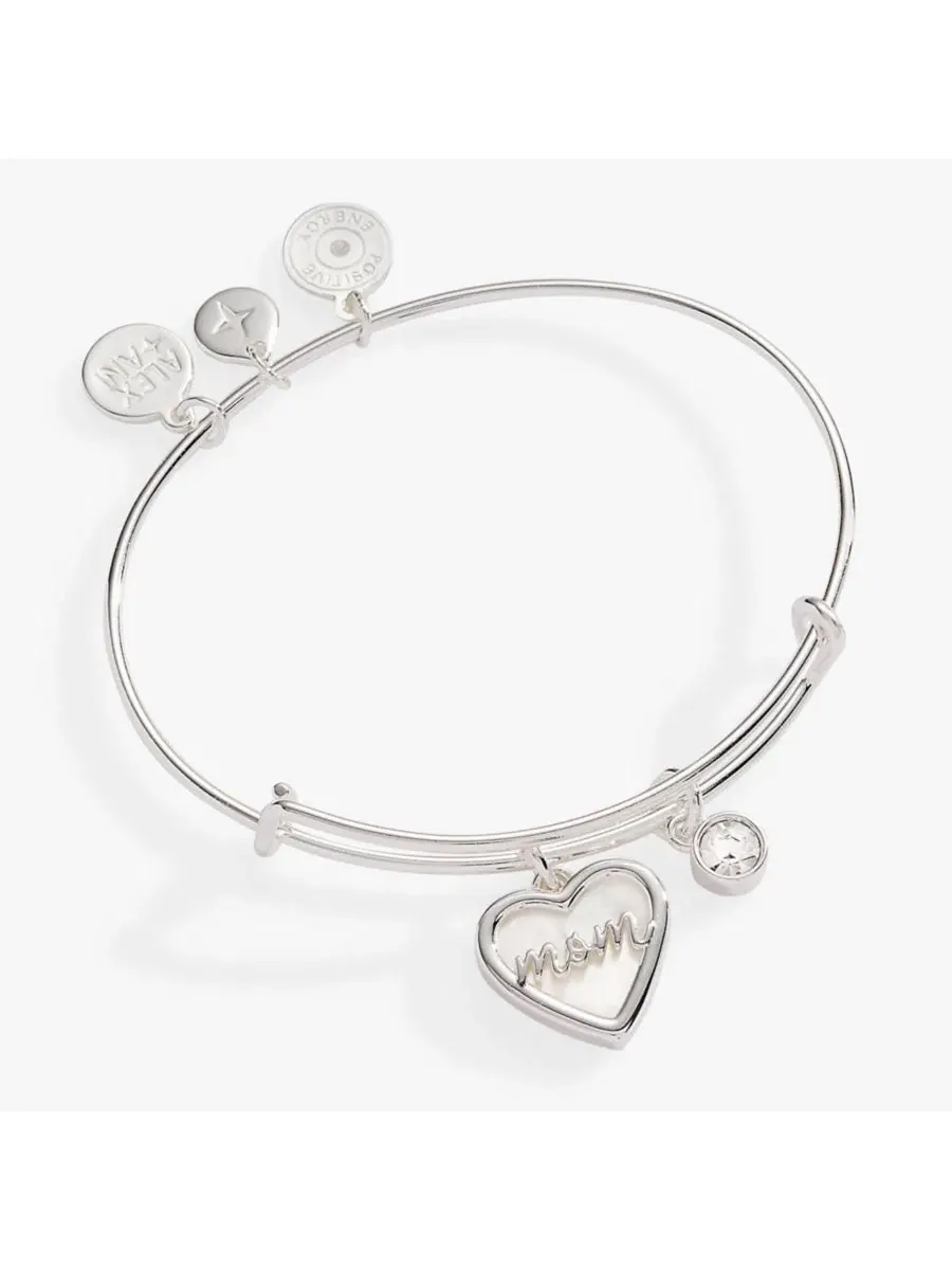 Браслет «Мама» из перламутра Alex And Ani