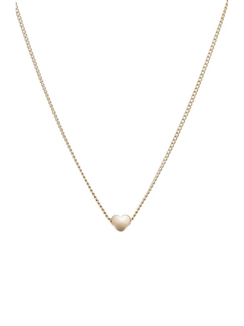 Кулон-подвеска Amara в форме маленького сердца: изящный и модный Bearfruit Jewelry — изображение 1 из 3, оттенок коричневый