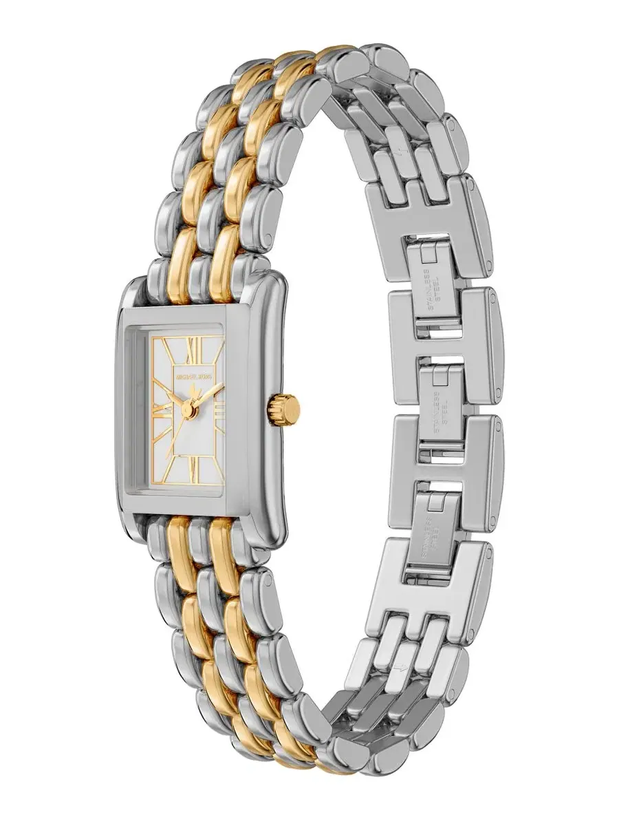 Женские часы Essex Three-Hand Two-Tone Michael Kors — изображение 5 из 8, оттенок мульти