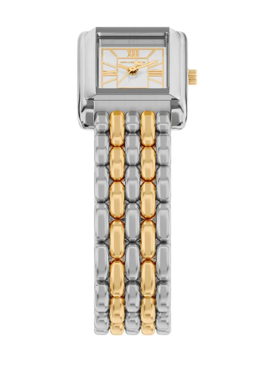 Женские часы Essex Three-Hand Two-Tone Michael Kors — изображение 8 из 8, оттенок мульти