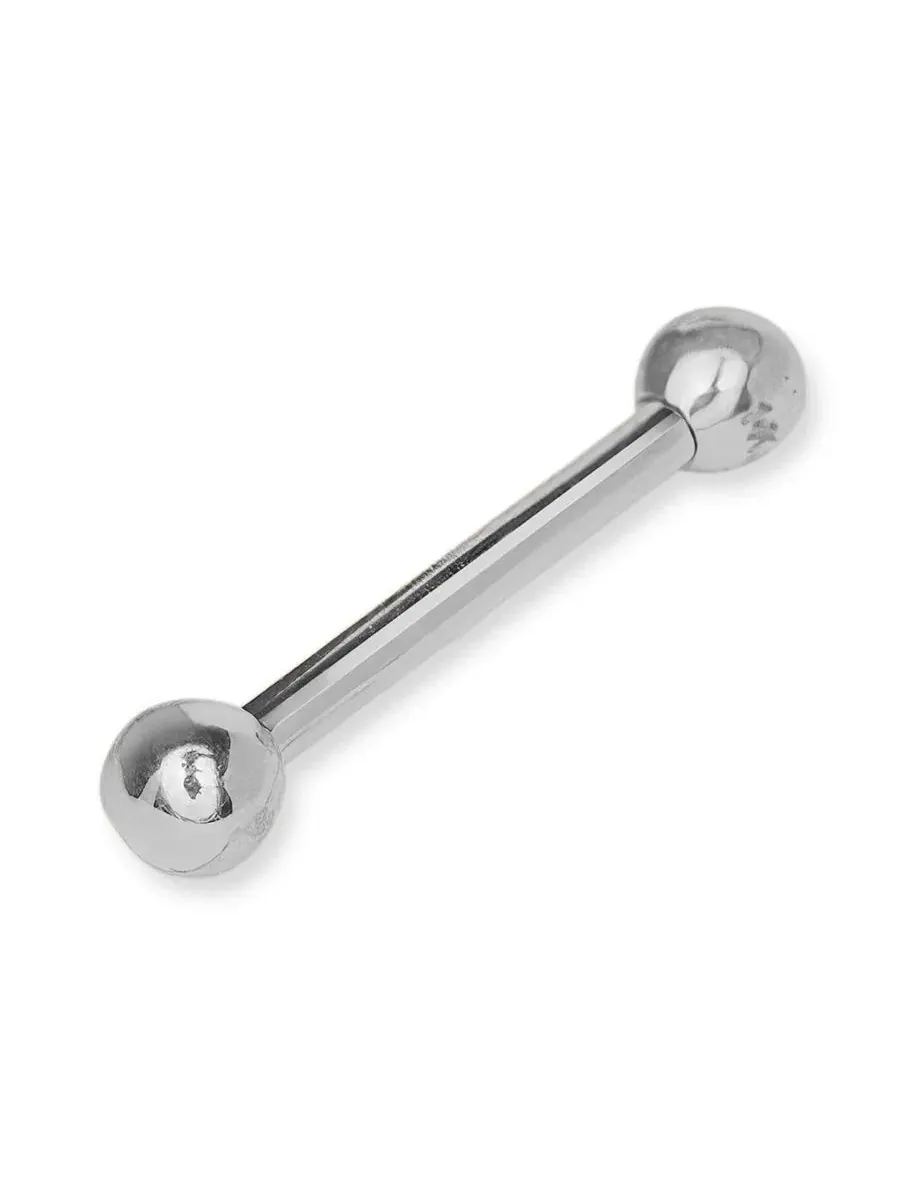 Серьга-штанга для пирсинга брови, 14k желтое золото, 2 мм, 16G Curata Jewelry — изображение 2 из 4, оттенок желтый золотистый