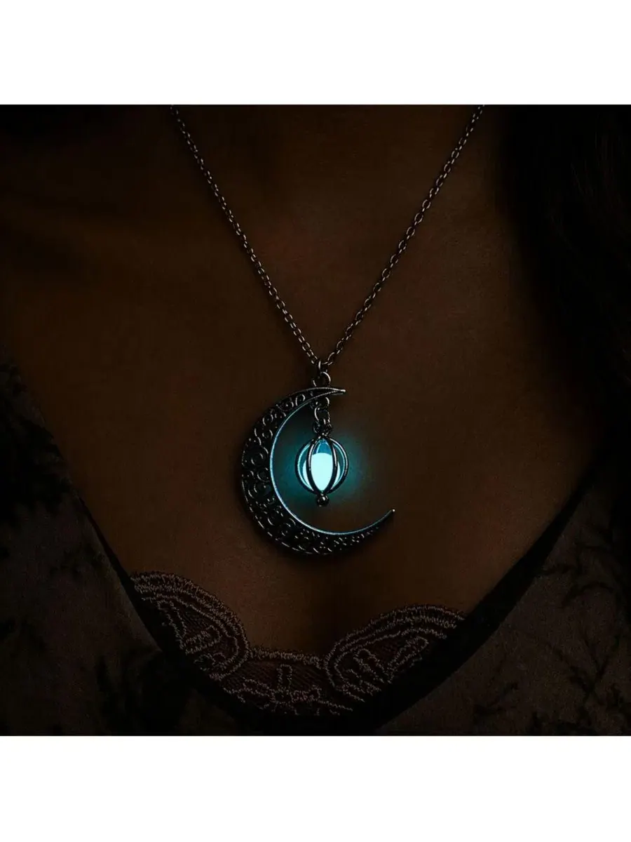 Подвеска-кулон Moon Glow Pendant Necklace Rebl Jewelry
