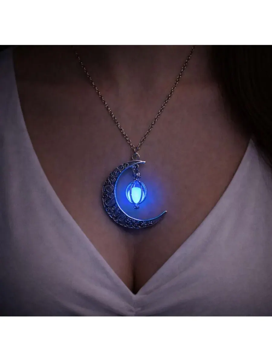 Подвеска-кулон Moon Glow Pendant Necklace Rebl Jewelry