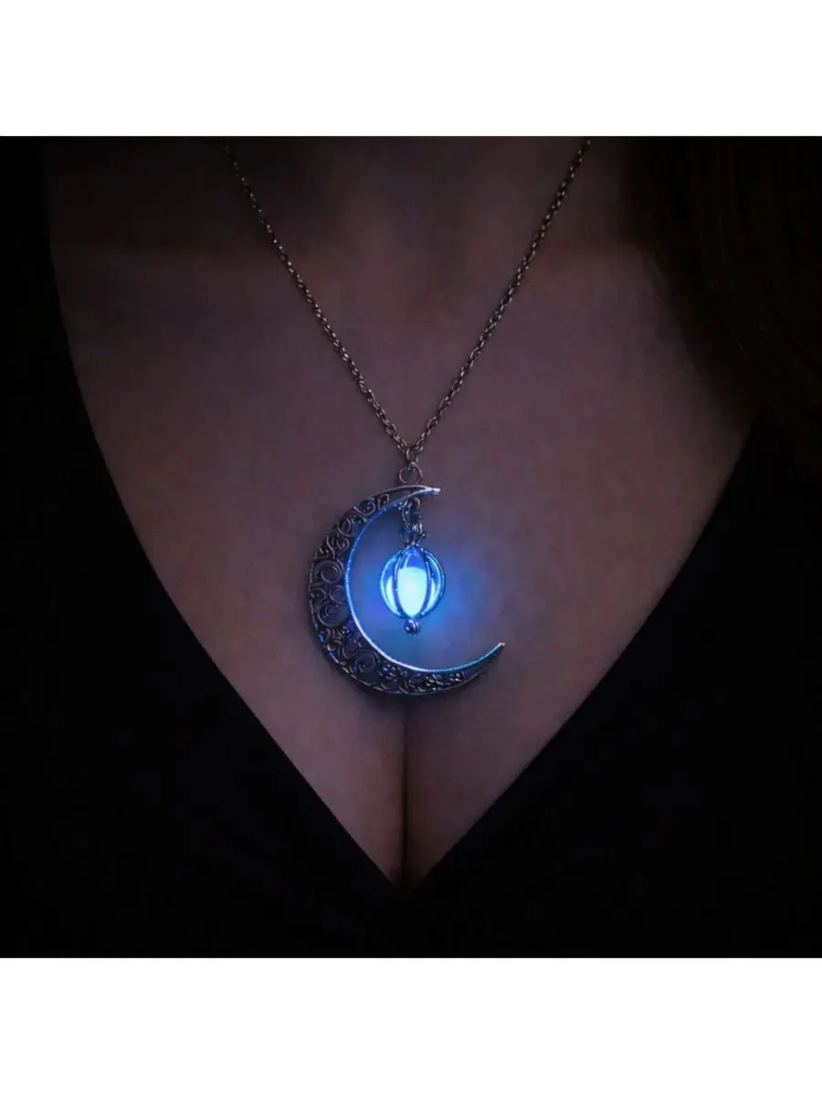 Кулон-подвеска Moon Glow Pendant Necklace Rebl Jewelry
