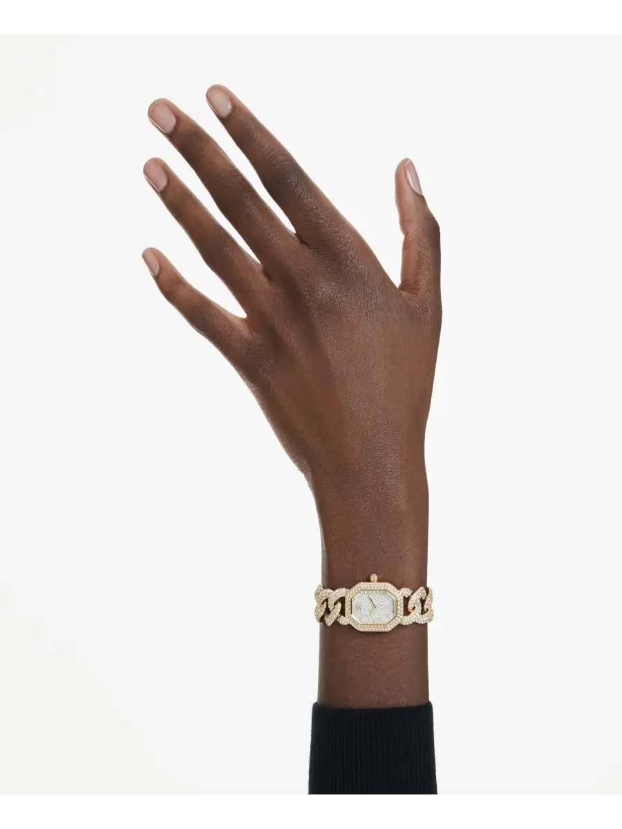 Часы женские со стразами Swarovski — изображение 6 из 6, оттенок золото