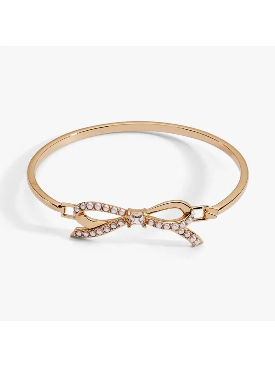 Браслет Bow Pearl Coquette Tension Alex And Ani