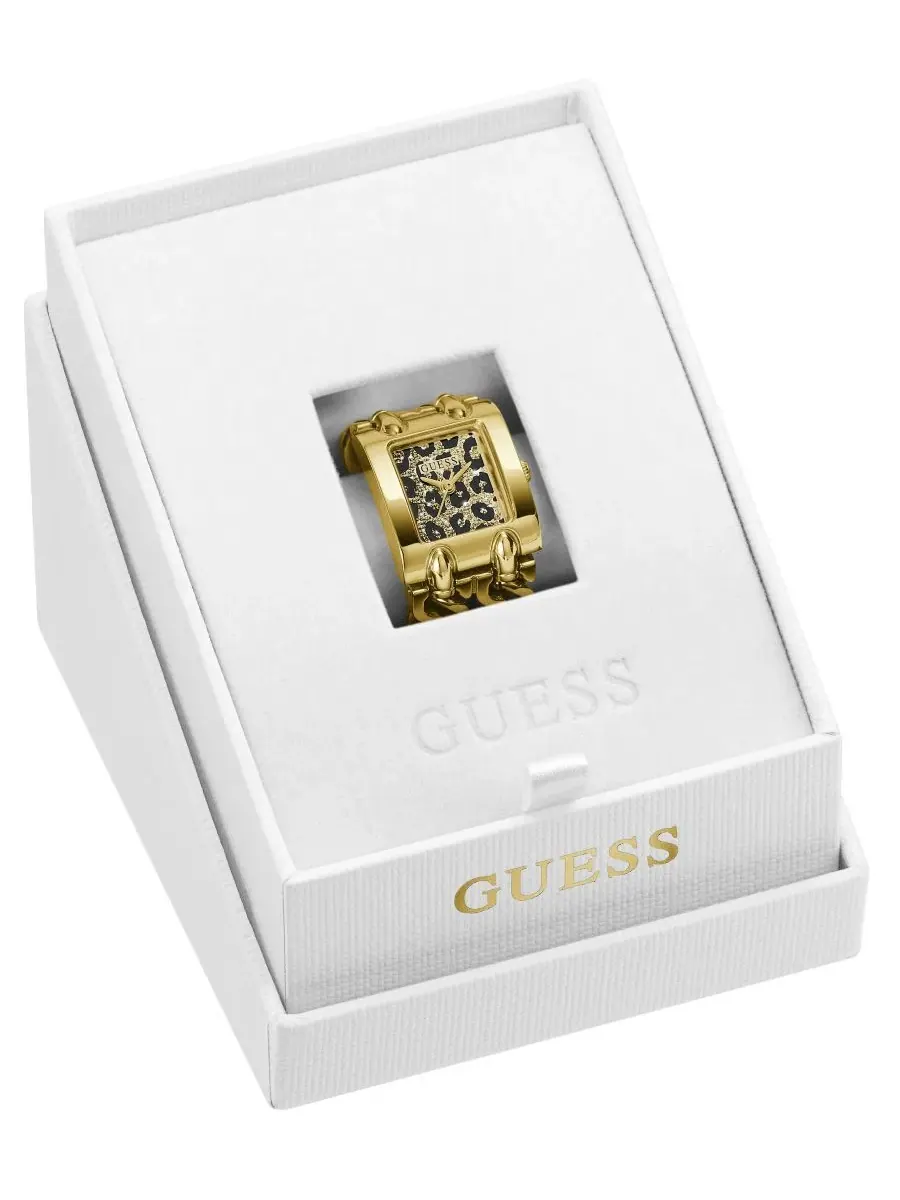 Часы-кольцо GUESS с кварцевым механизмом — изображение 3 из 3, оттенок золото