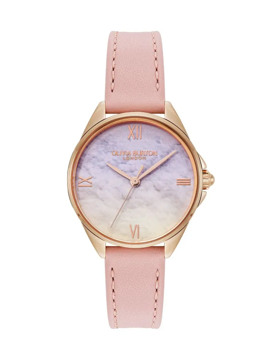 Женские часы Azure с розовым ремешком, 30 мм Olivia Burton — розовый