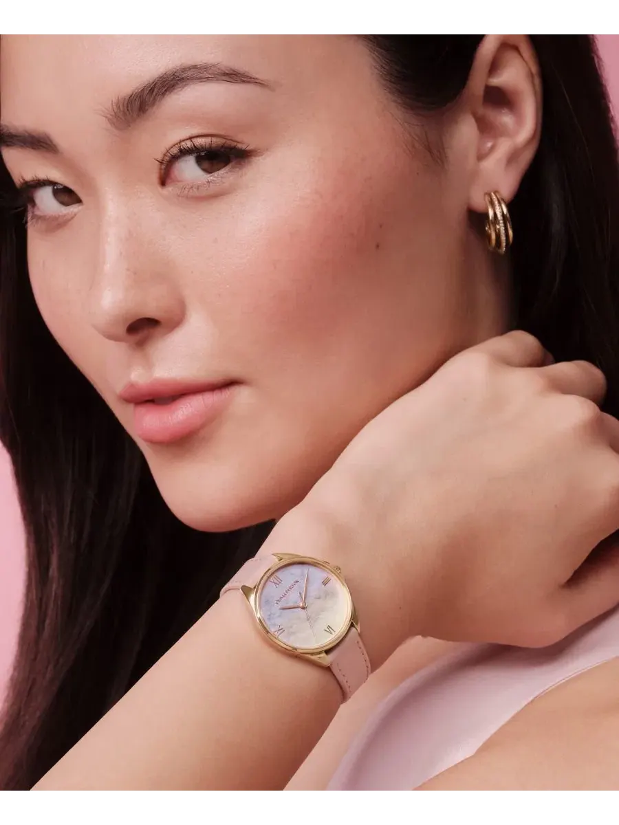 Женские часы Azure с розовым ремешком, 30 мм Olivia Burton — изображение 5 из 7, оттенок розовый