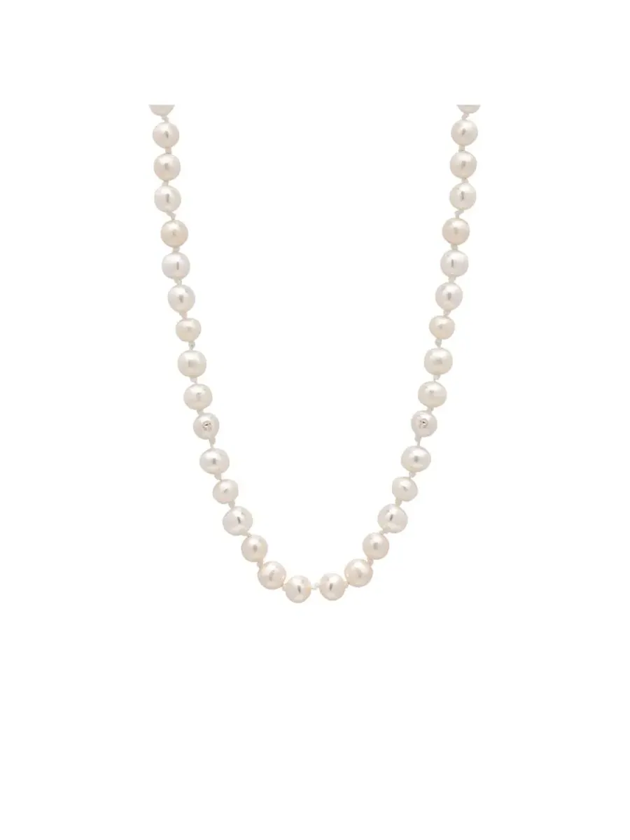Колье из натурального жемчуга Small Natural Freshwater Real Pearl Strand Necklace Spero London — изображение 1 из 9