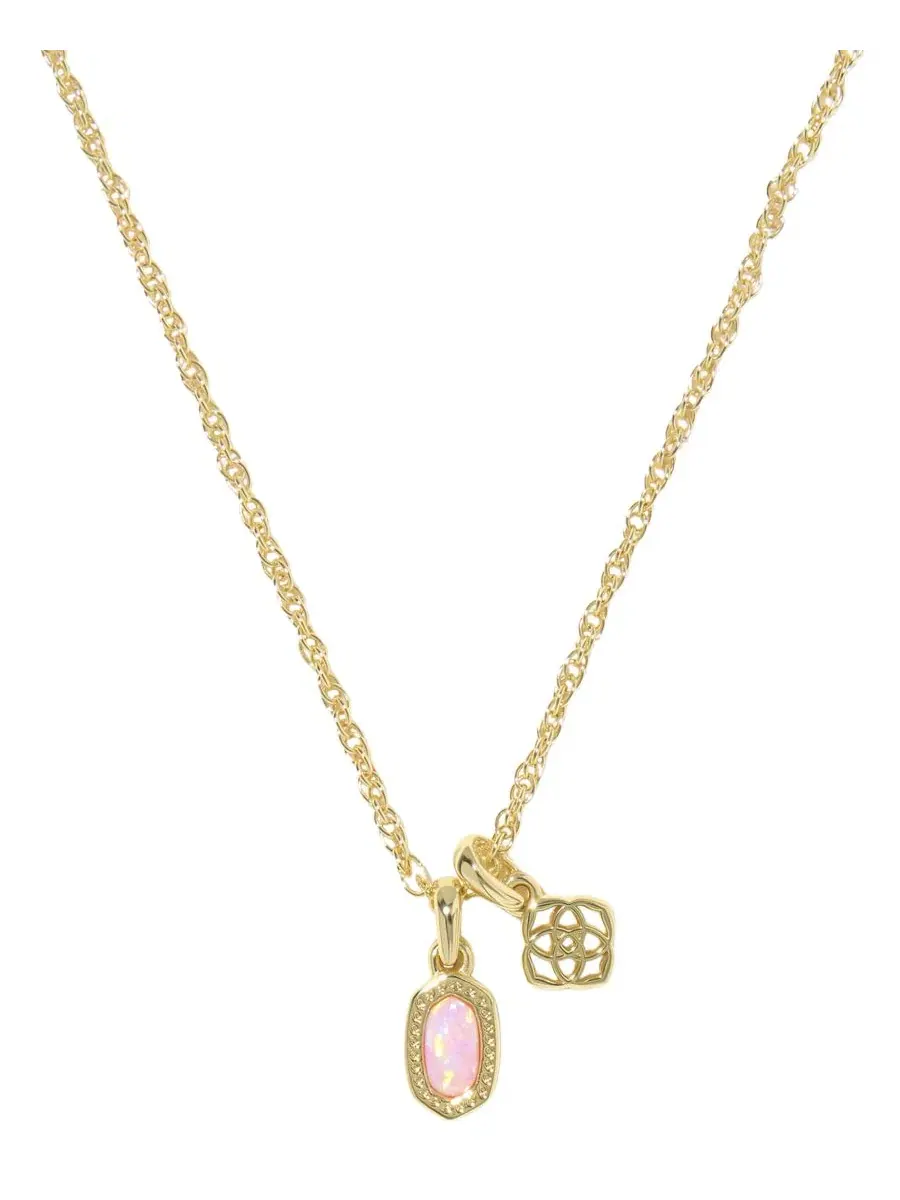 Миниатюрный короткий кулон Elisa Dira с покрытием из 14-каратного золота Kendra Scott — изображение 1 из 3
