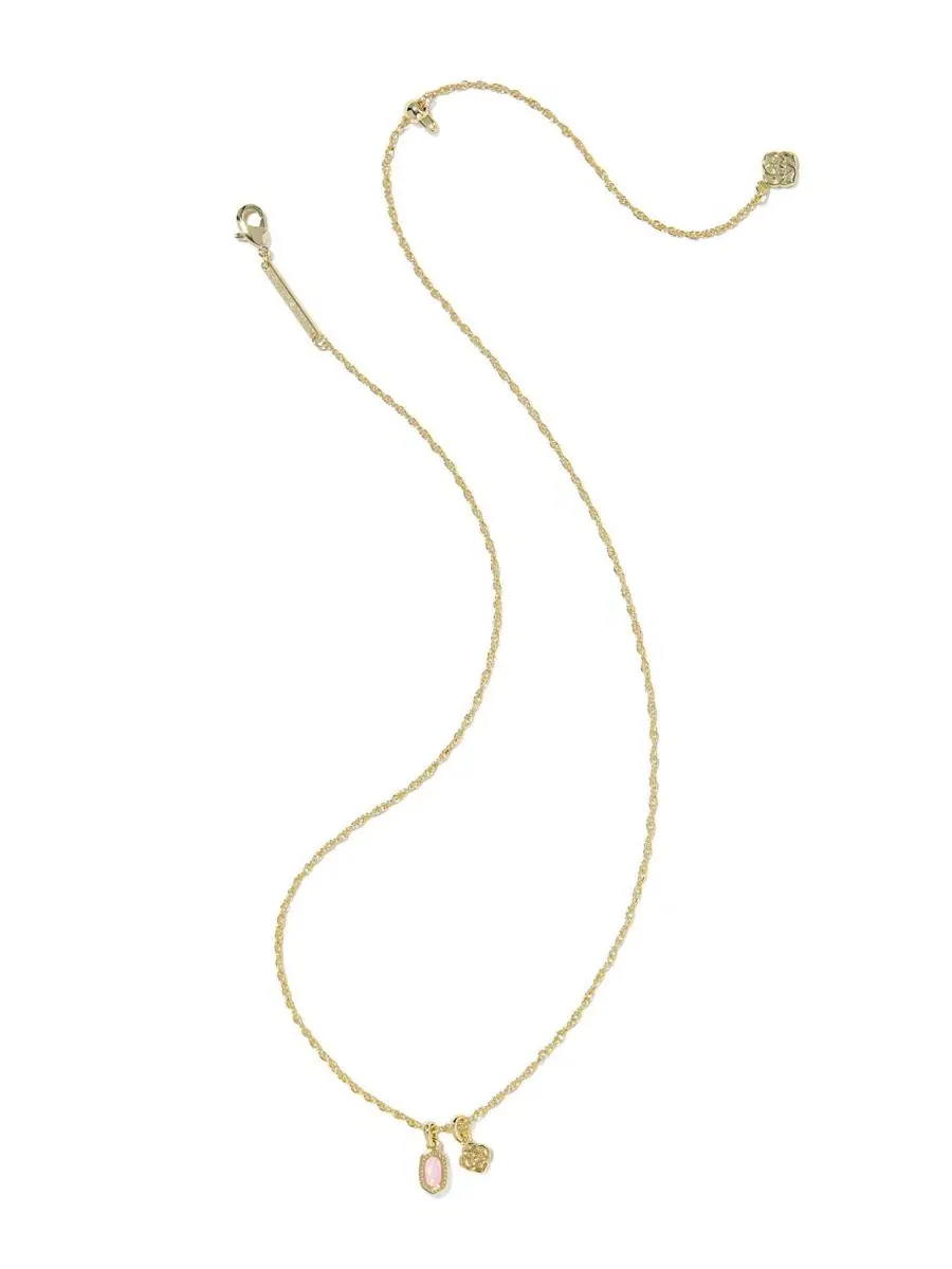 Миниатюрный короткий кулон Elisa Dira с покрытием из 14-каратного золота Kendra Scott — изображение 2 из 3