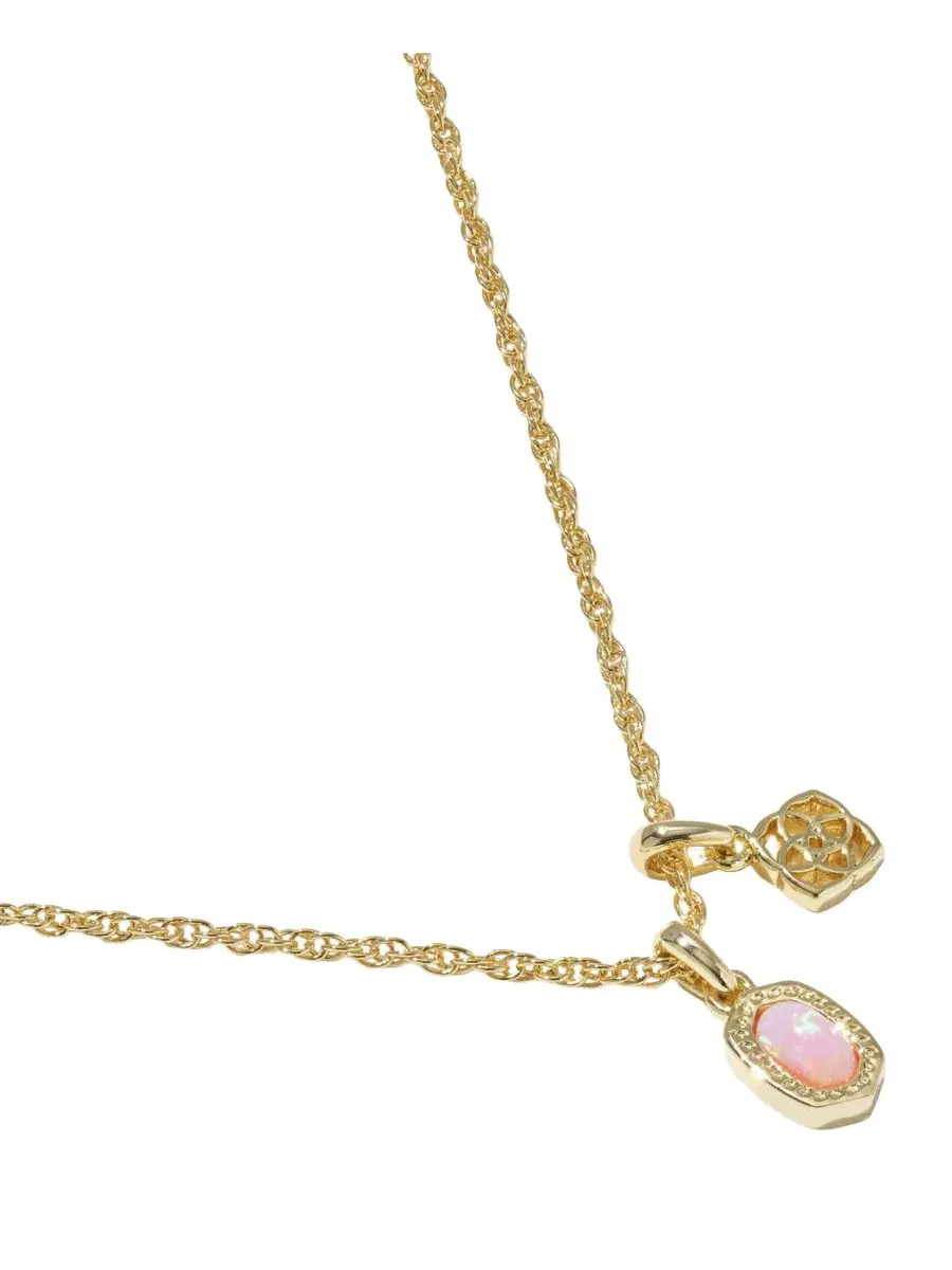 Миниатюрный короткий кулон Elisa Dira с покрытием из 14-каратного золота Kendra Scott — изображение 3 из 3