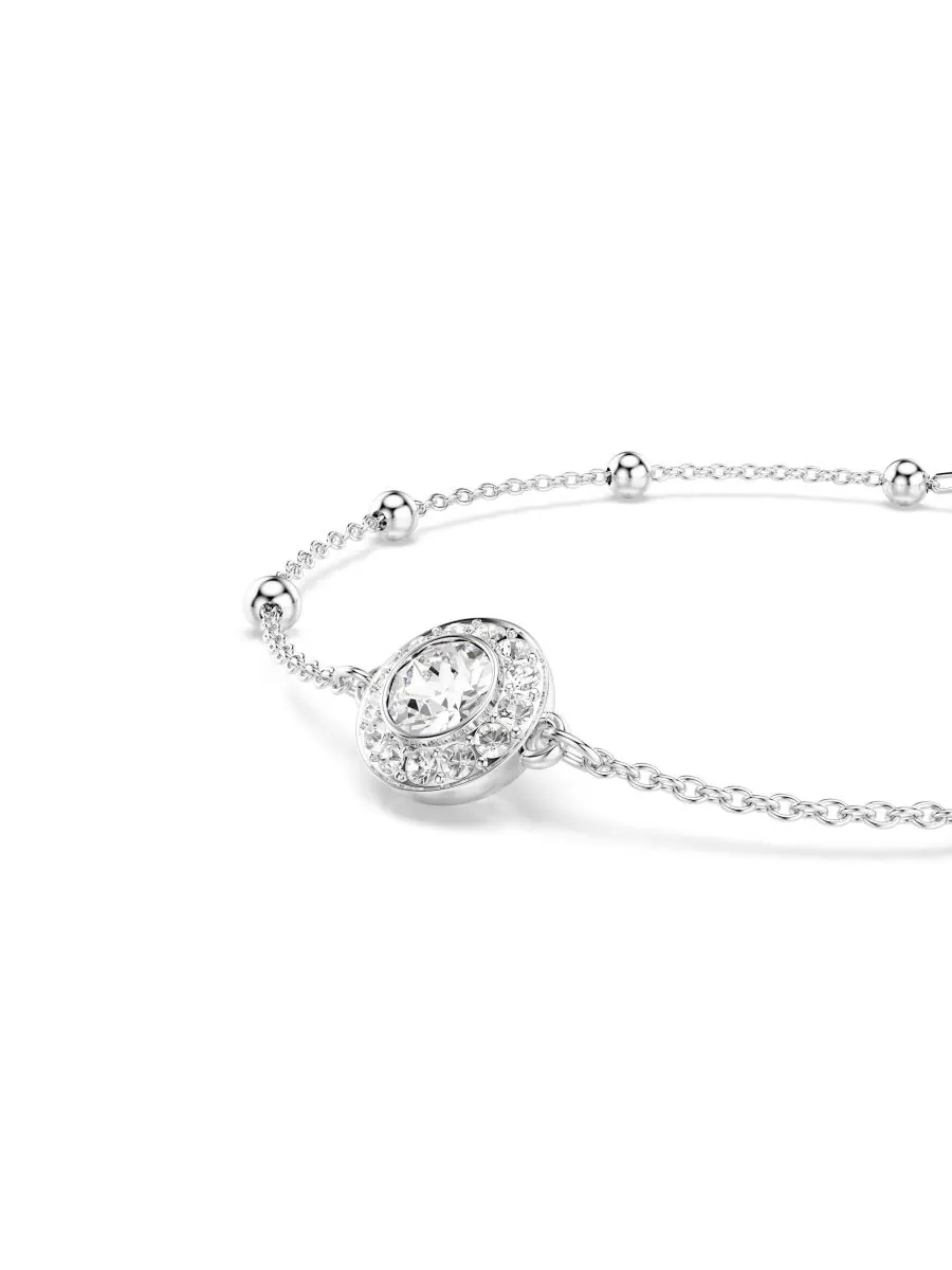Браслет Swarovski Una Angelic с родиевым покрытием Swarovski — изображение 4 из 8, оттенок серебристый прозрачный