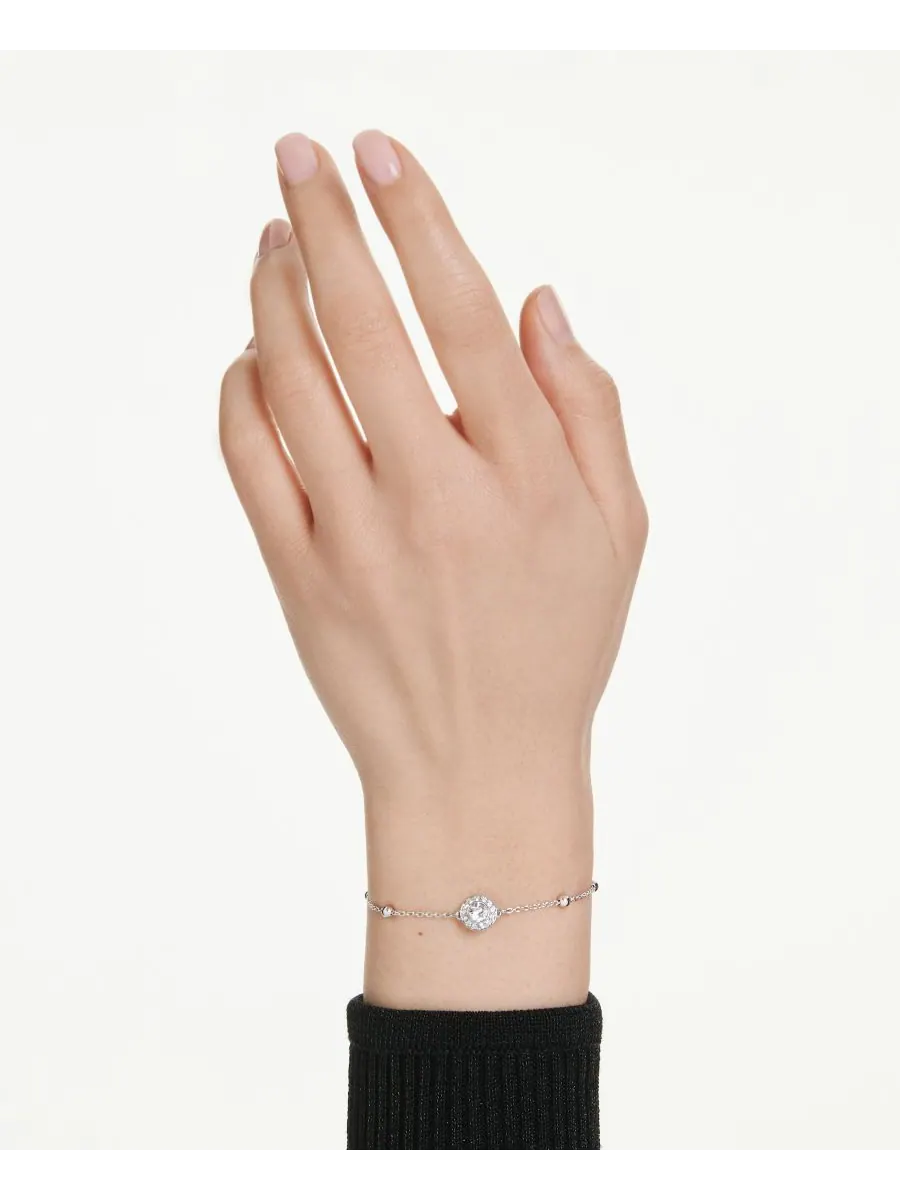 Браслет Swarovski Una Angelic с родиевым покрытием Swarovski — изображение 8 из 8, оттенок серебристый прозрачный