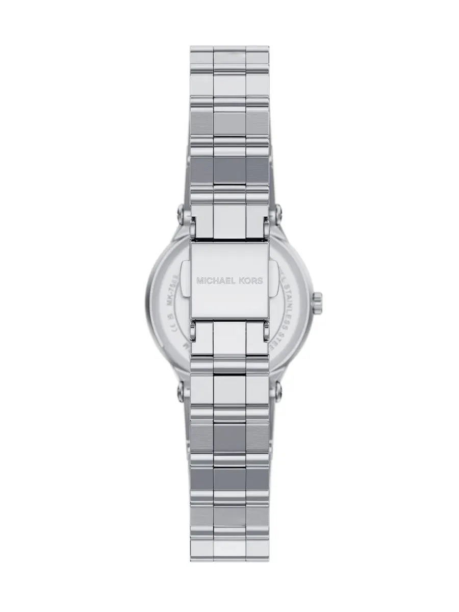 Женские часы Billie Three-Hand с браслетом из стали, 26 мм Michael Kors — изображение 2 из 9, оттенок серебристый