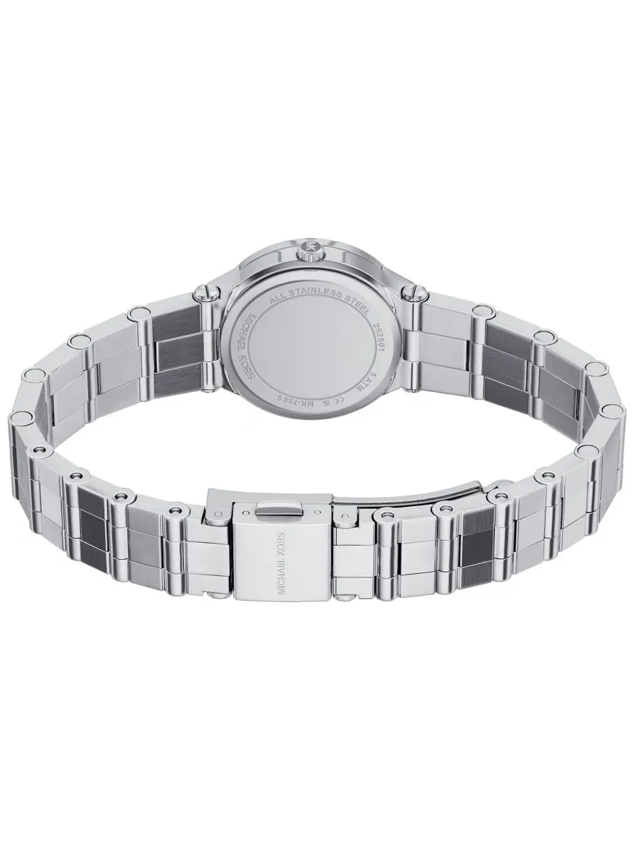 Женские часы Billie Three-Hand с браслетом из стали, 26 мм Michael Kors — изображение 5 из 9, оттенок серебристый