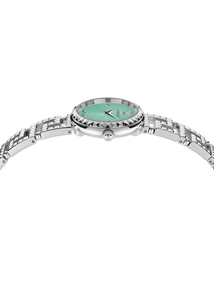 Женские часы Greca Goddess из нержавеющей стали, 28 мм Versace — изображение 2 из 5, оттенок серебряный
