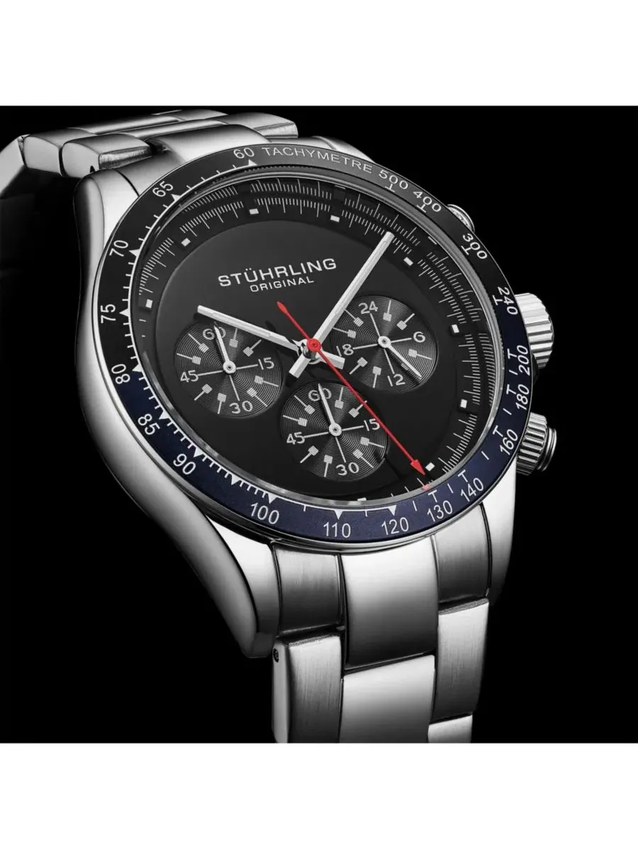 Мужские кварцевые часы-хронограф Chronomark 4066 с завинчивающейся заводной головкой — изображение 5 из 5