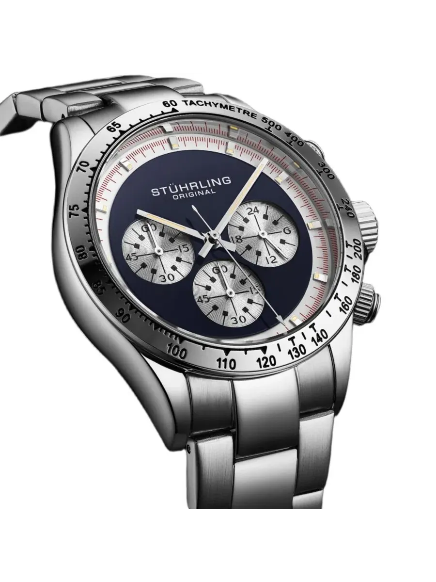 Мужские кварцевые часы-хронограф Chronomark 4066 с завинчивающейся заводной головкой — изображение 4 из 5