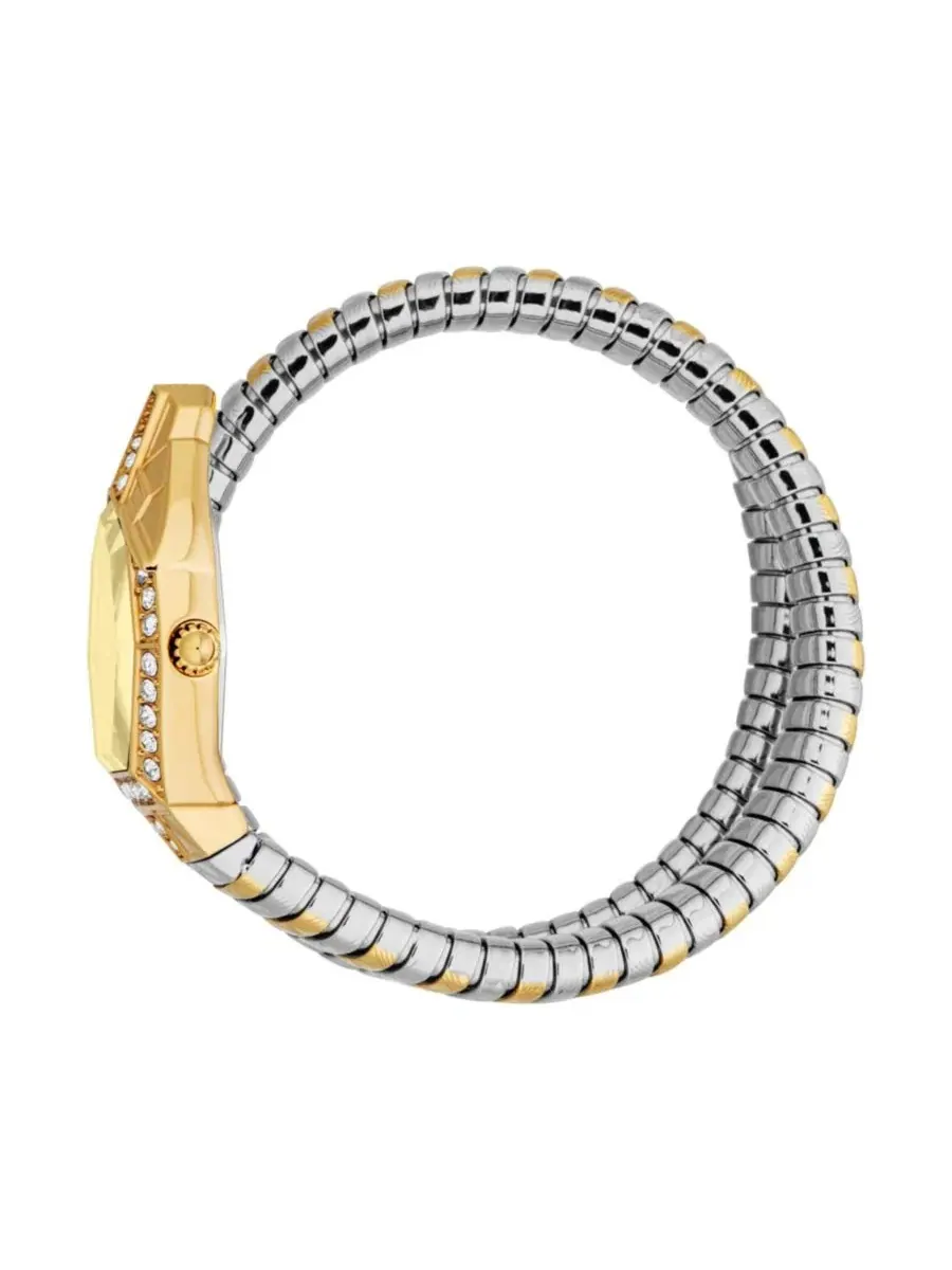 Женские часы Glam Chic Quartz с браслетом из нержавеющей стали Just Cavalli — изображение 3 из 3, оттенок золотистый