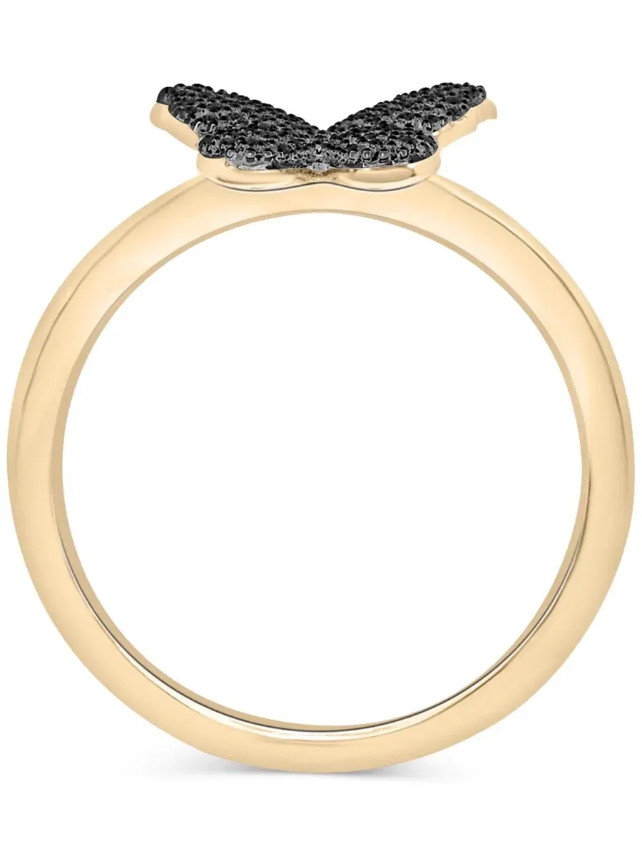 Коллекция ювелирных украшений «Бабочки» с бриллиантовой инкрустацией Wrapped — изображение 4 из 4, оттенок черный