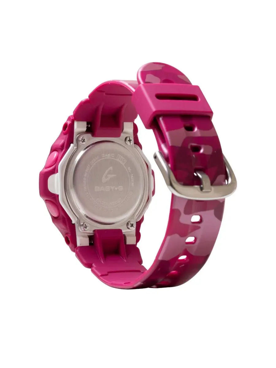 Наручные часы G-Shock Baby-G с розовым корпусом и ремешком — изображение 3 из 3, оттенок розовый
