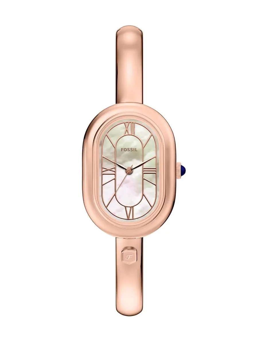 Женские часы Fossil Sloan с браслетом из стали с розовым золотом, 24 мм — изображение 1 из 7, оттенок розовый золотистый