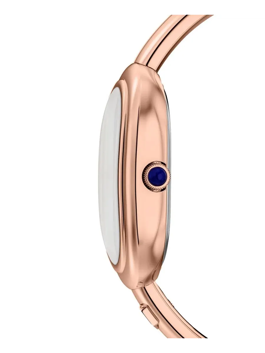 Женские часы Fossil Sloan с браслетом из стали с розовым золотом, 24 мм — изображение 3 из 7, оттенок розовый золотистый