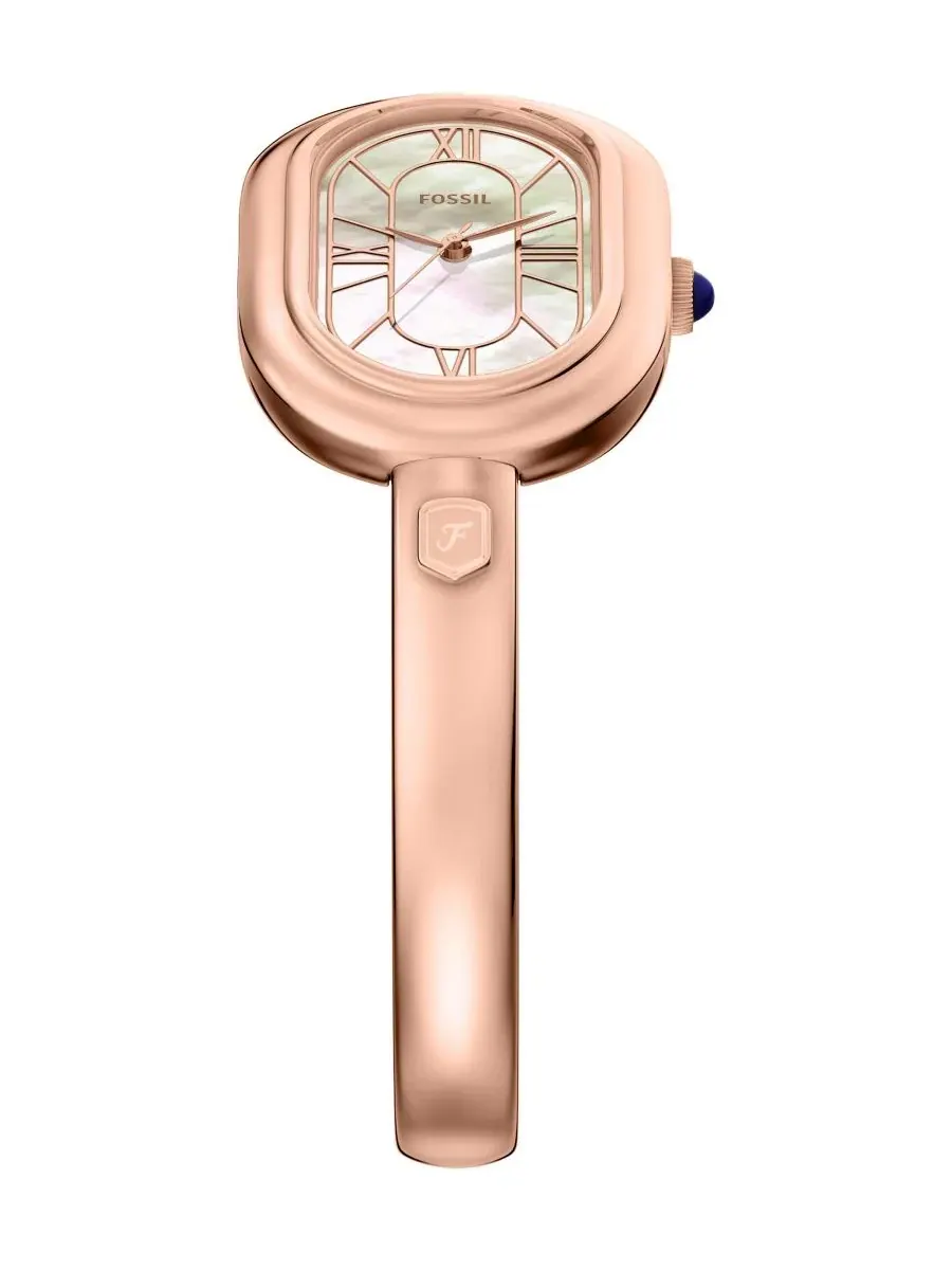 Женские часы Fossil Sloan с браслетом из стали с розовым золотом, 24 мм — изображение 4 из 7, оттенок розовый золотистый