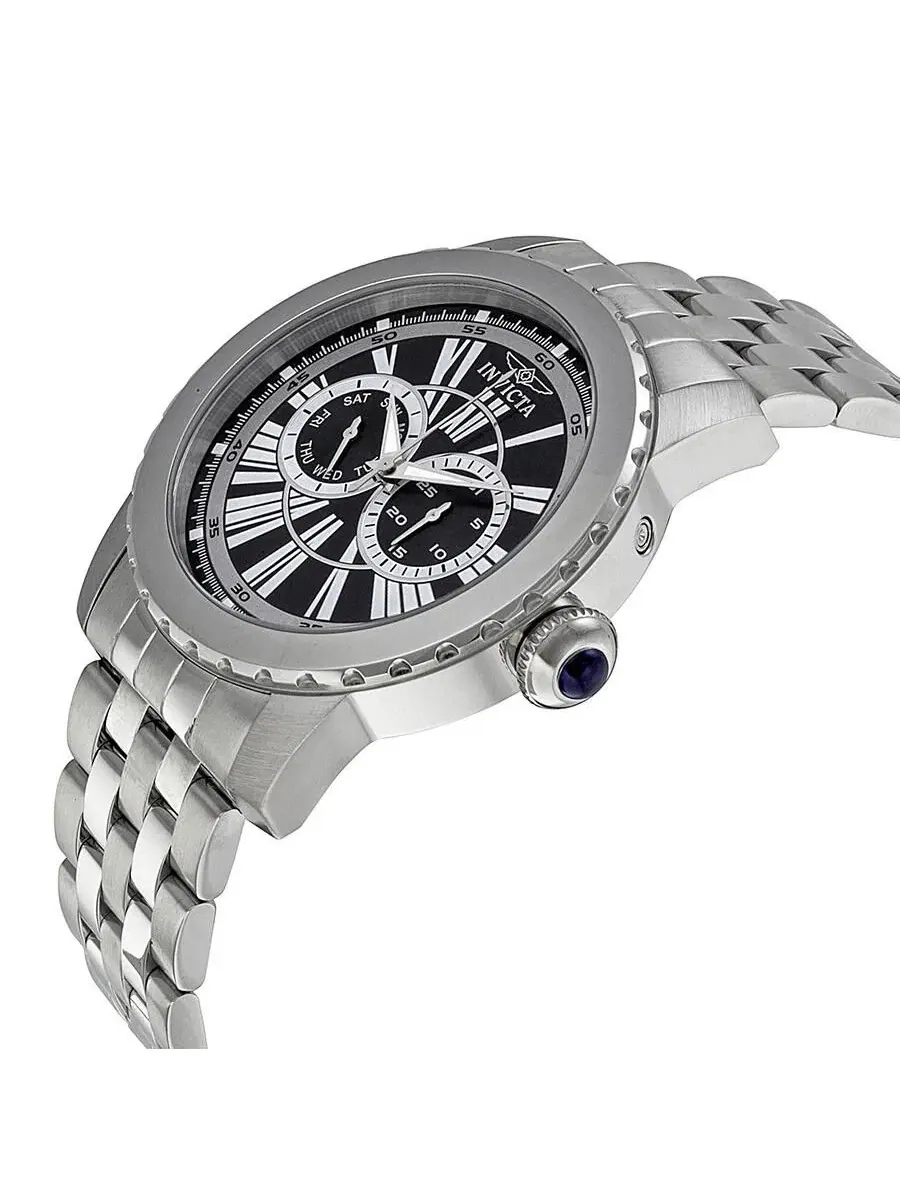 Наручные часы с хронографом, 50 мм, стальной корпус Invicta Specialty — изображение 2 из 3, оттенок серебряный