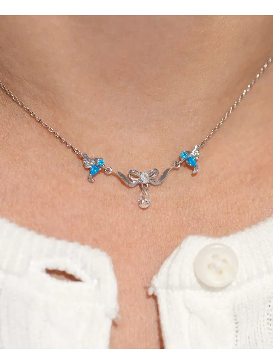 Кулон с кристаллами Золушка Fairytale Necklace Girls Crew — изображение 2 из 2, оттенок серебряный