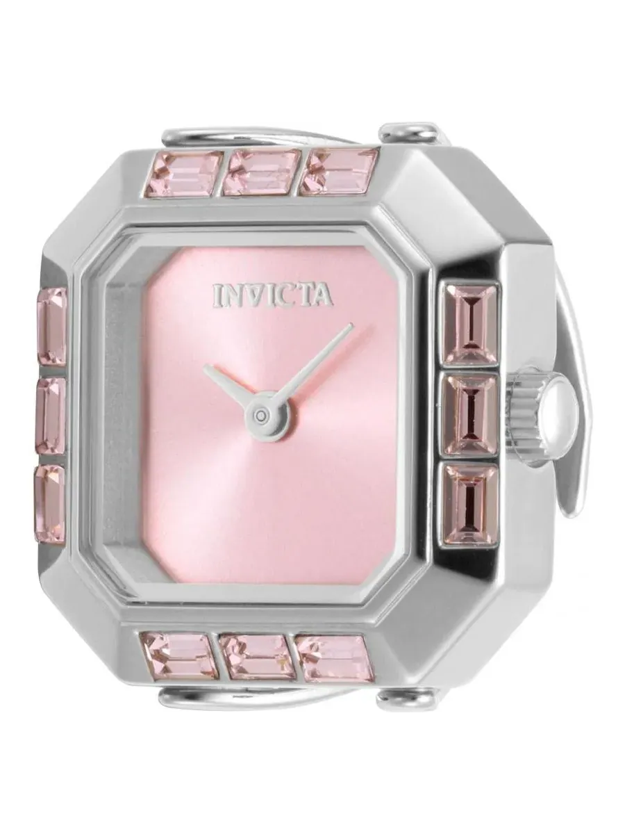 Женские кварцевые часы 49581 Mini с двумя стрелками на циферблате Invicta, нержавеющая сталь