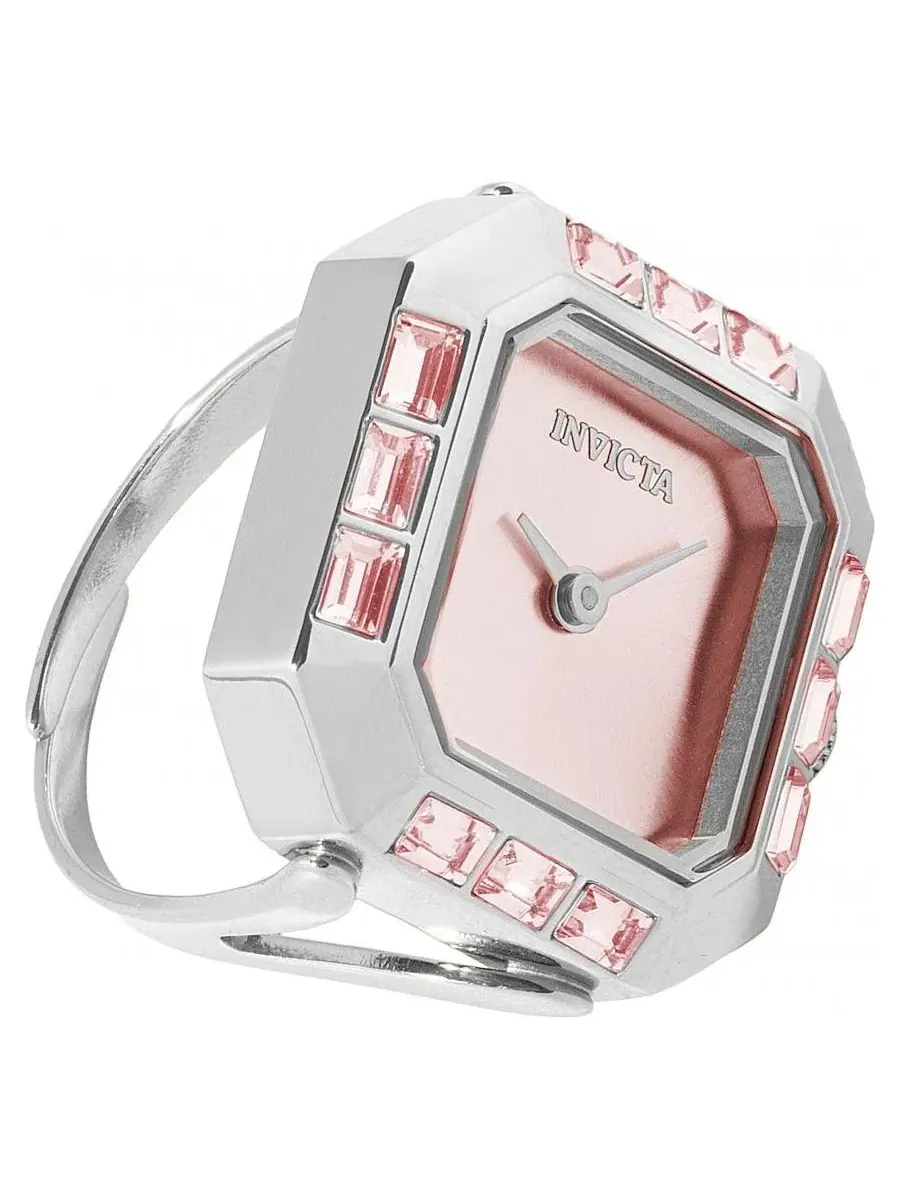 Женские кварцевые часы 49581 Mini с двумя стрелками на циферблате Invicta, нержавеющая сталь — изображение 2 из 3