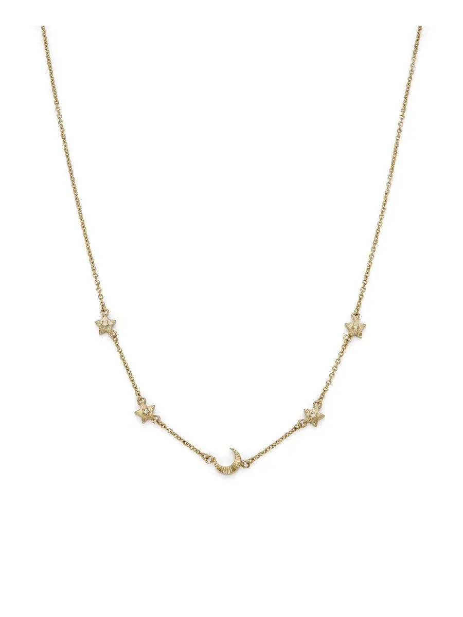 Женское колье-подвеска с цепочкой, модель Celestial Chain Olivia Burton — изображение 1 из 6, оттенок золото