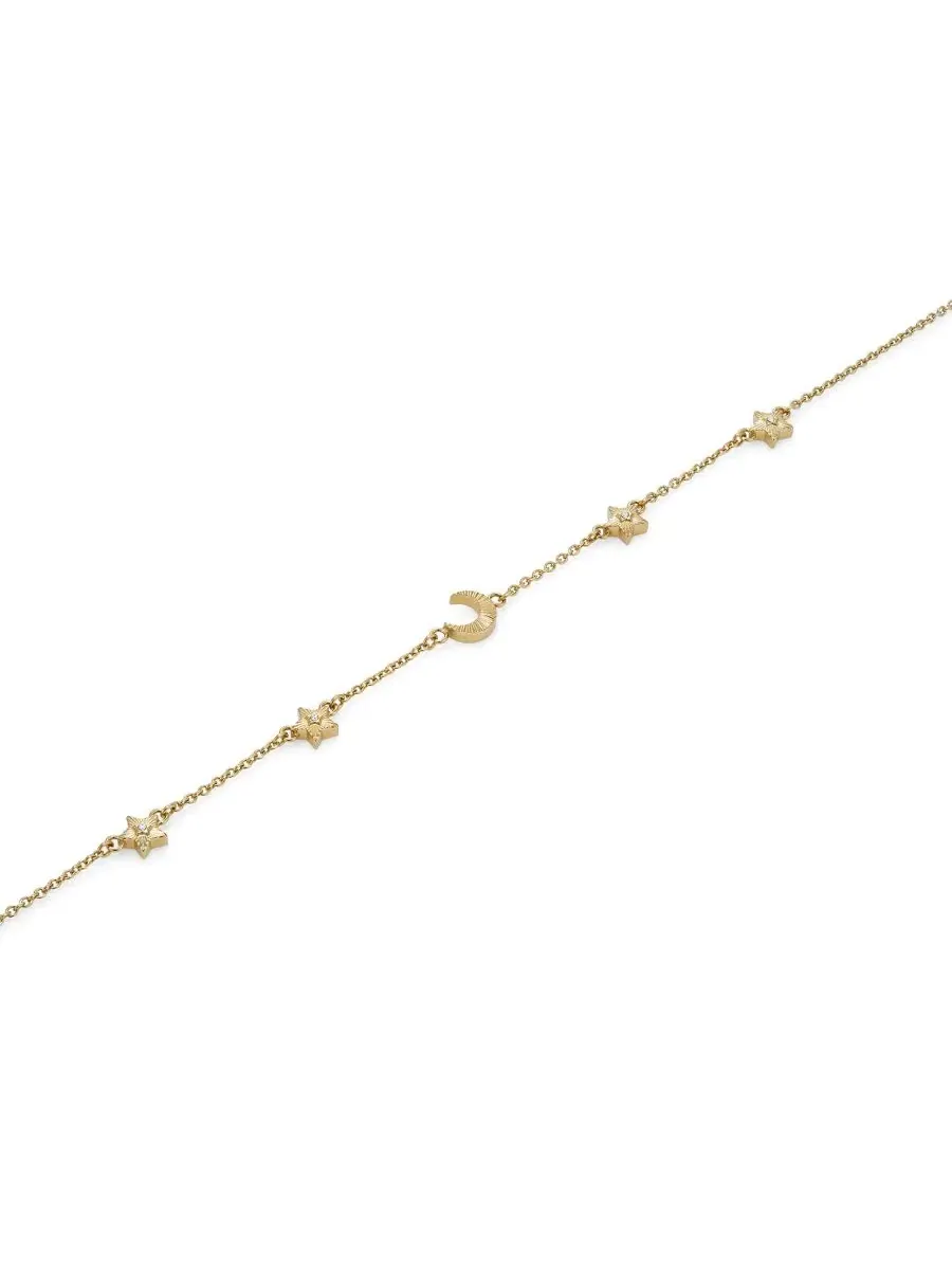 Женское колье-подвеска с цепочкой, модель Celestial Chain Olivia Burton — изображение 3 из 6, оттенок золото