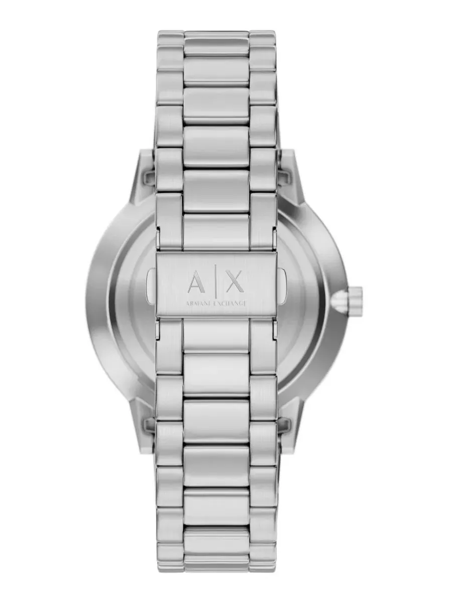 Мужские часы с хронографом, кварцевые, 42 мм A|X Armani Exchange — изображение 3 из 5, оттенок черный
